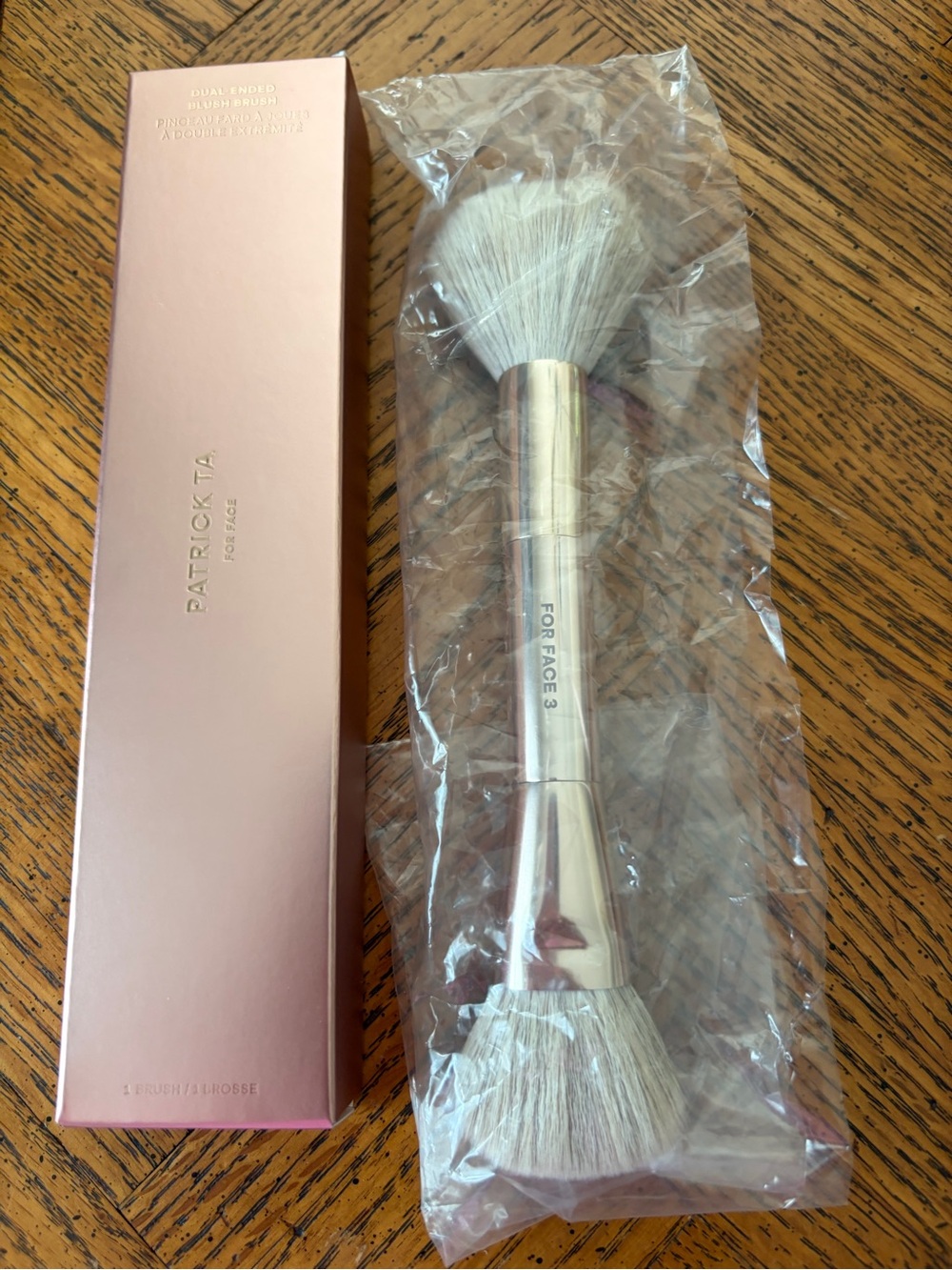 Patrick Ta dual ended blush brush